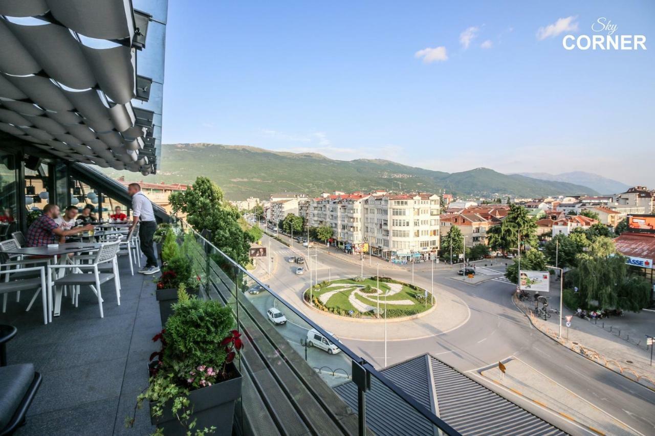 Sky Corner Hotel Ohrid Esterno foto